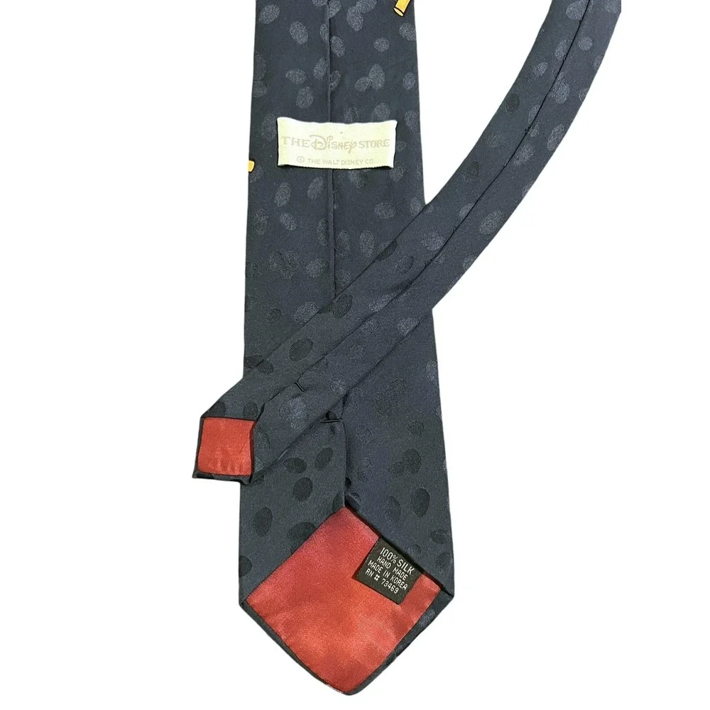 Vintage Disney Store The Seven Dwarfs 100% Silk Handmade Neck Tie #73469